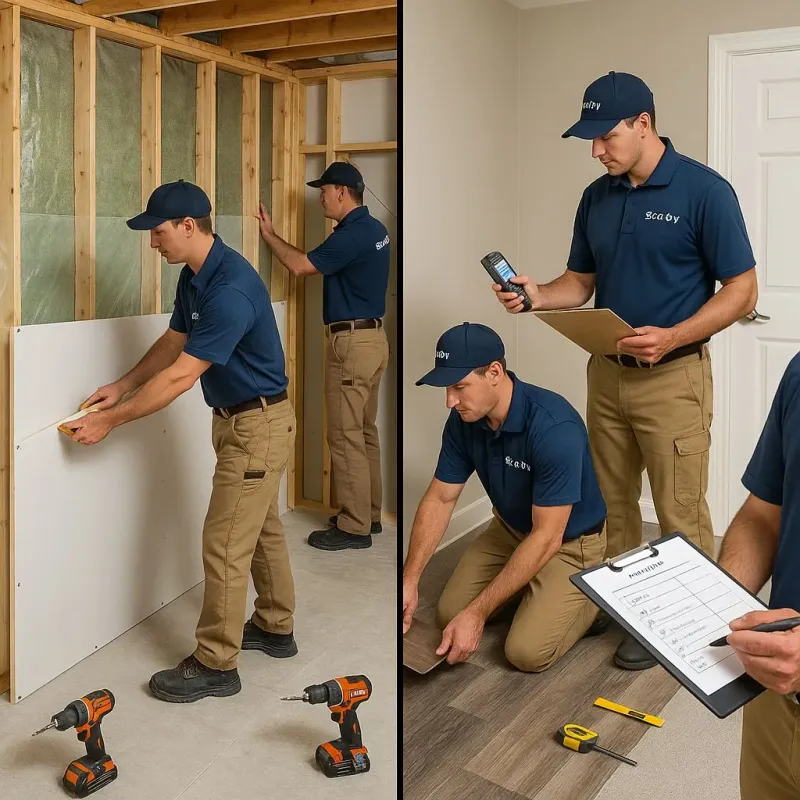 Repairs and Reconstruction process in Rock Island, IL