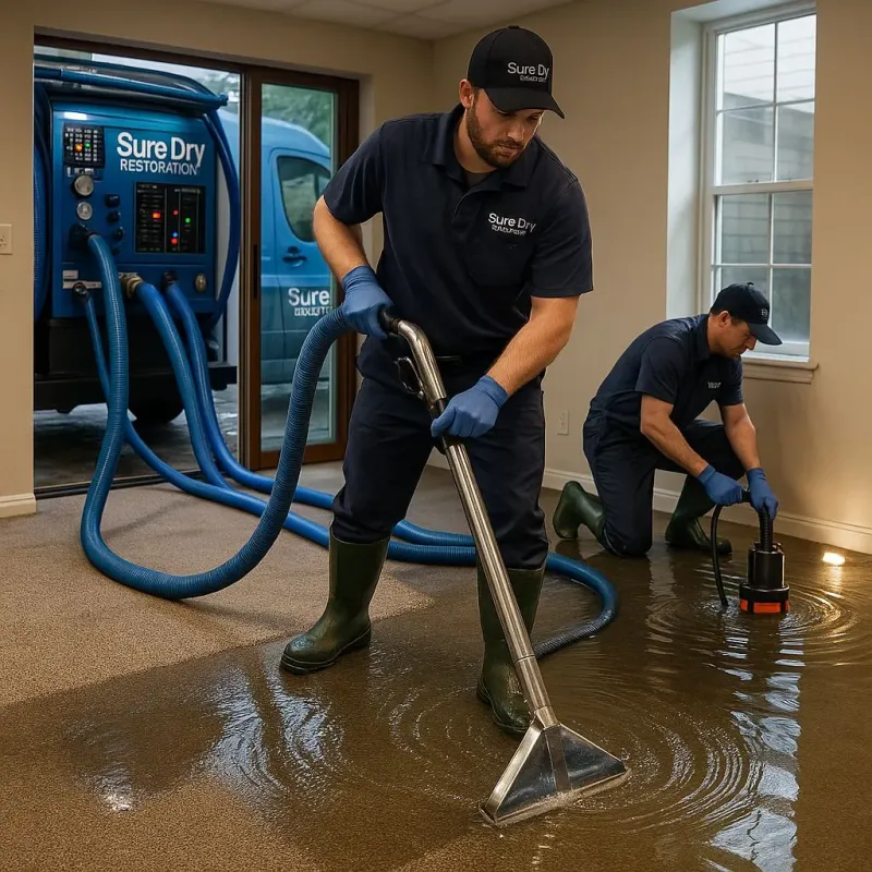 Water Extraction and Removal process in Rock Island, IL